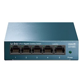 სვიჩი TP-Link LS105G, 5-Port Gigabit, Switch, Blue